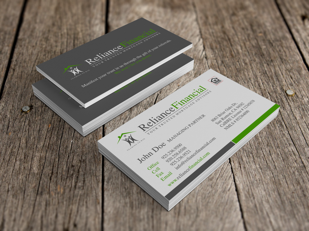 Stationery Design by HYPdesign for Reliance Financial | Design #3528893