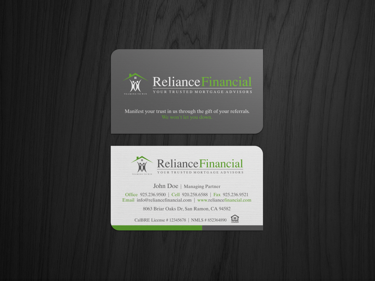Diseño de Papelería por HYPdesign para Reliance Financial | Diseño #3543958