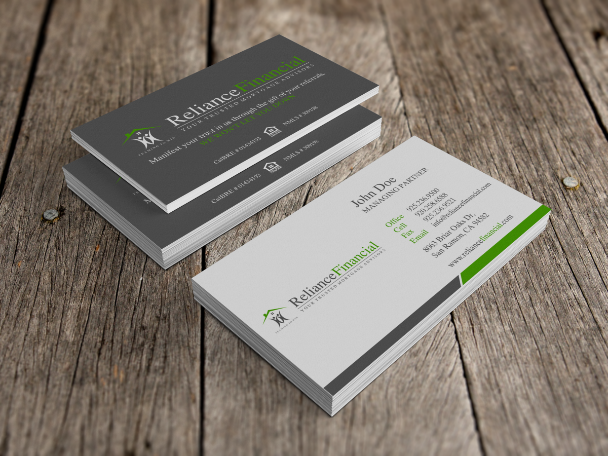 Stationery Design by HYPdesign for Reliance Financial | Design #3564306