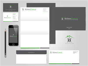 Schreibwaren-Design von Cyanide Designz für Reliance Financial | Design #3511921