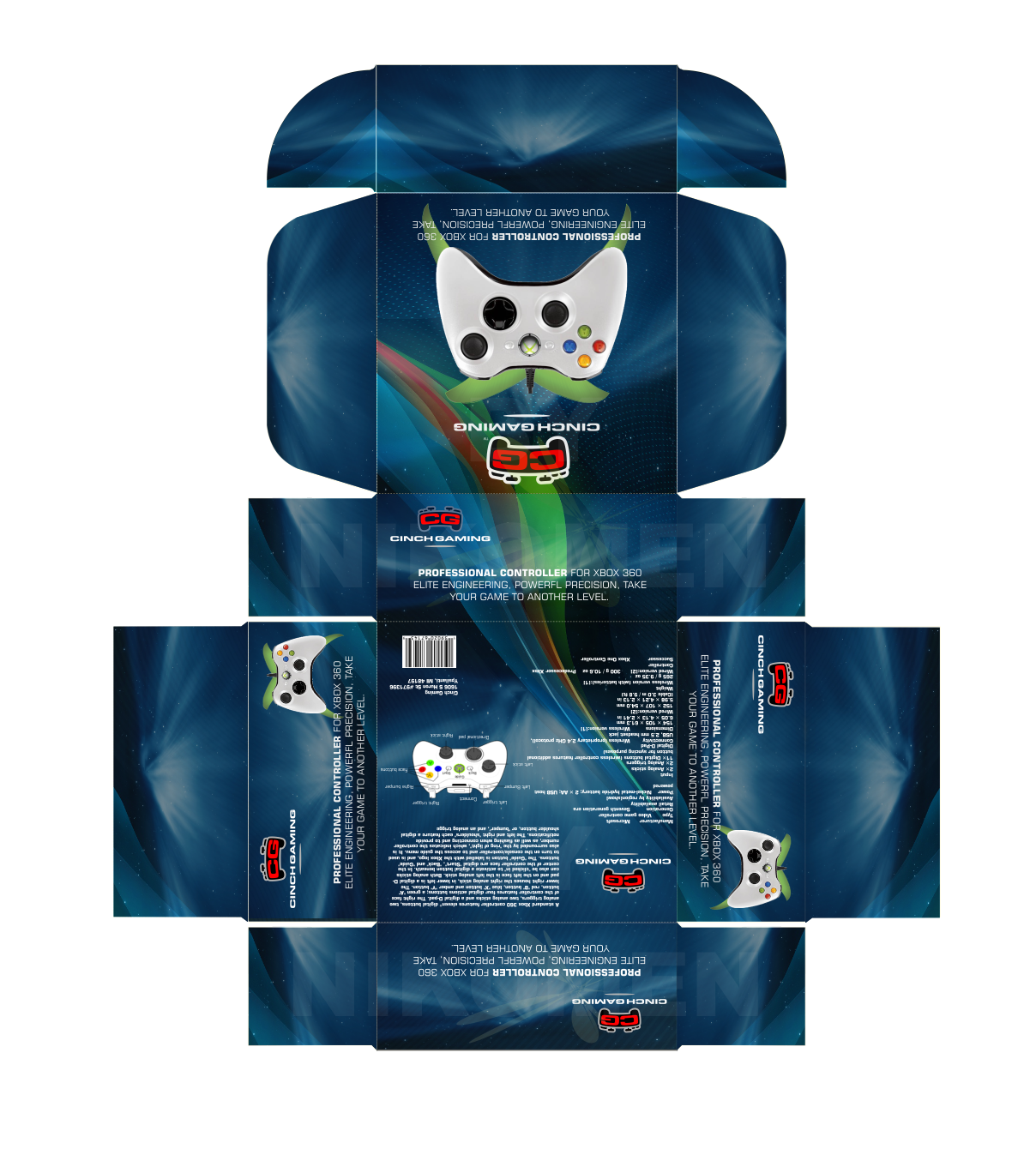 Verpackungs-Design von Nikomen für Cinch Gaming | Design #3497912