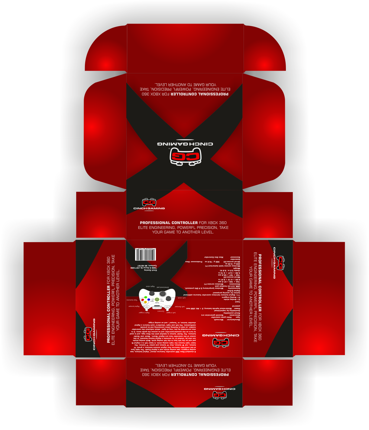 Verpackungs-Design von Nikomen für Cinch Gaming | Design #3534719