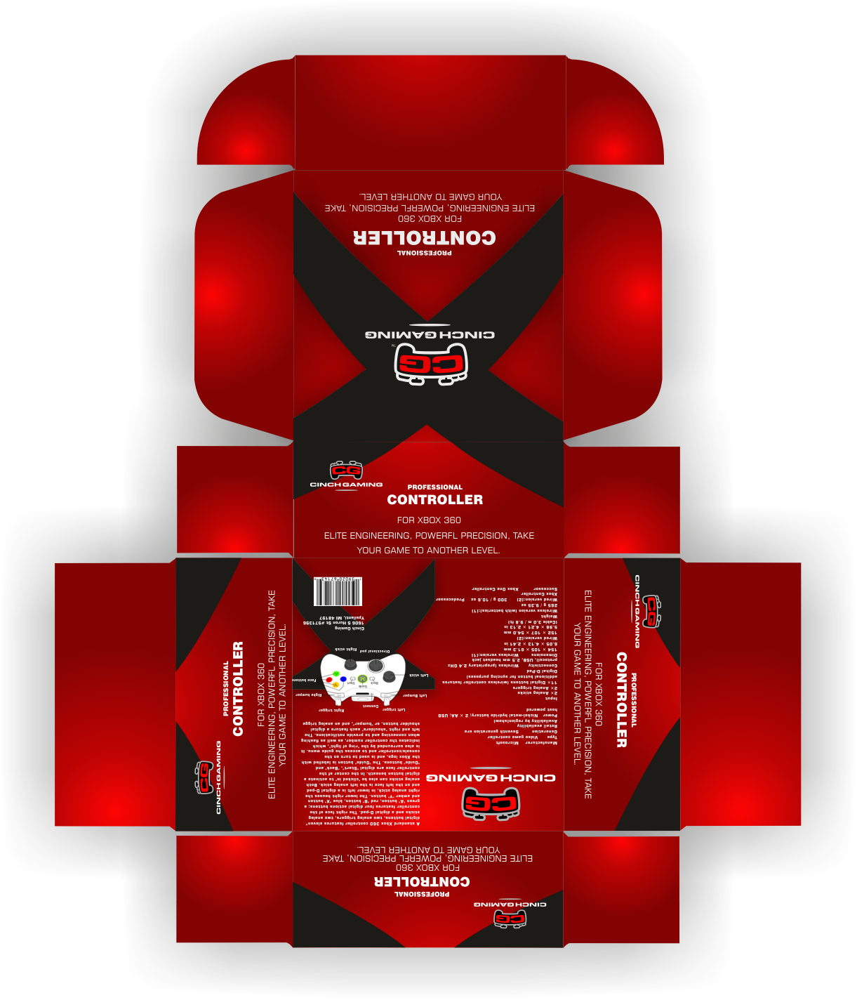 Verpackungs-Design von Nikomen für Cinch Gaming | Design #3557743