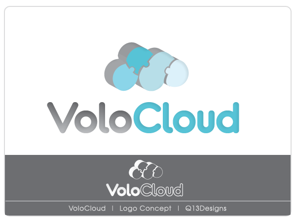 Logo Design by Suzie Q - Q13Designs.com for VOLOCLOUD | Design #879031