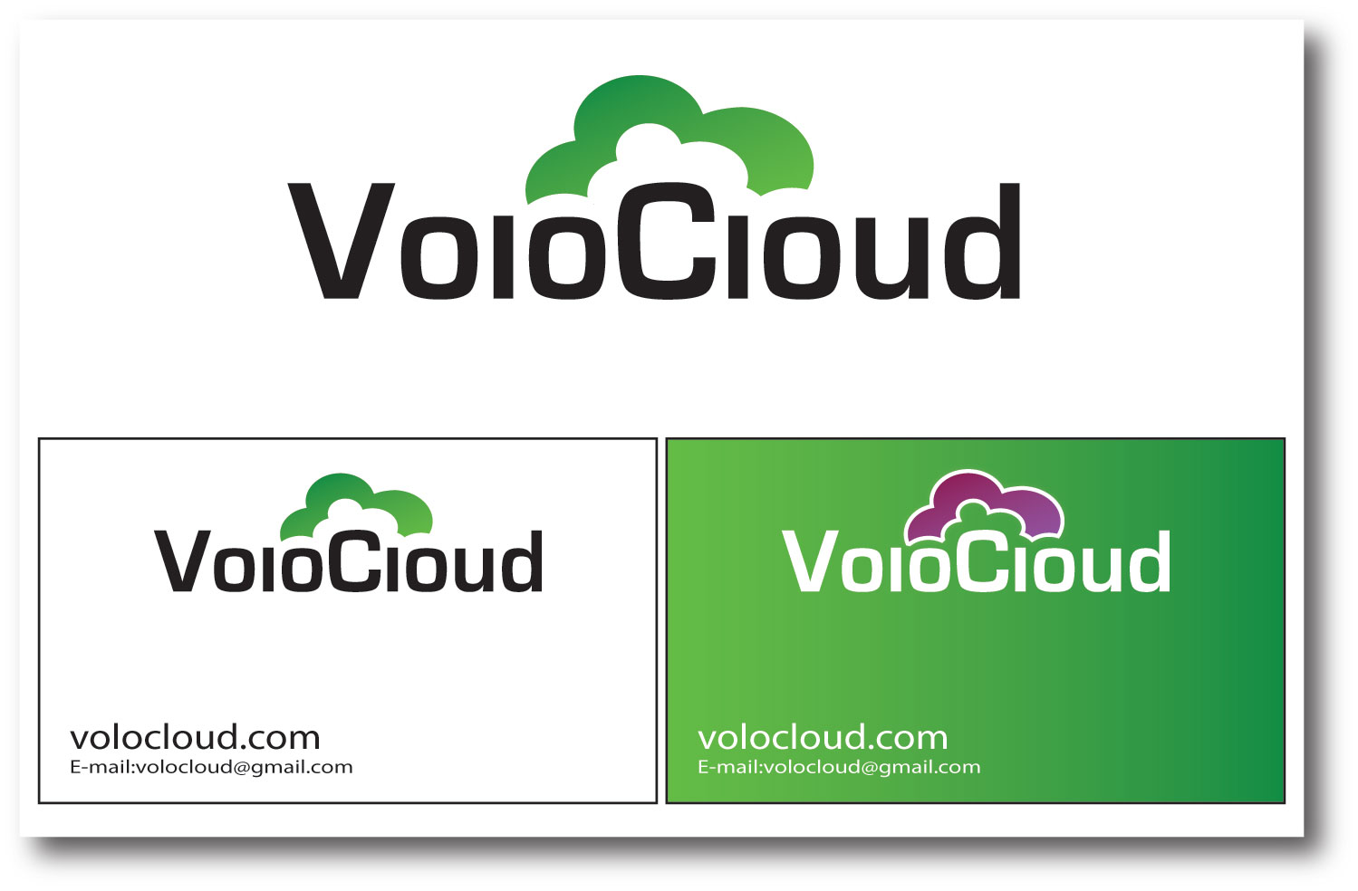 Logo Design by Mandy Illustrator for VOLOCLOUD | Design #856455