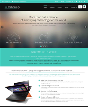 Web Design by Tariq Shamim for this project | Design #4056584