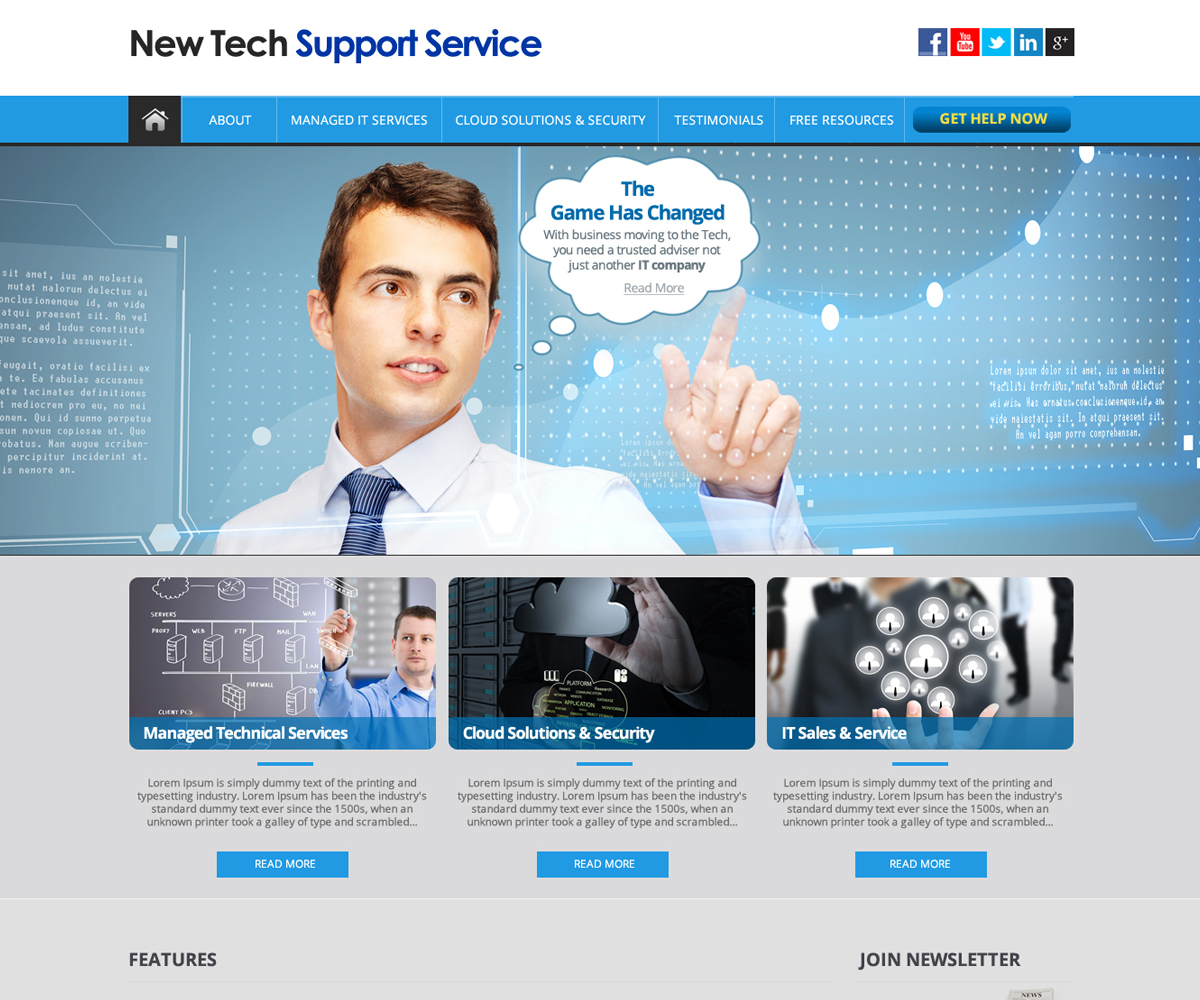 Web Design by Motionblur Grafix for this project | Design #4101522