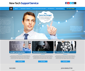 Web Design by Motionblur Grafix for this project | Design #4101522