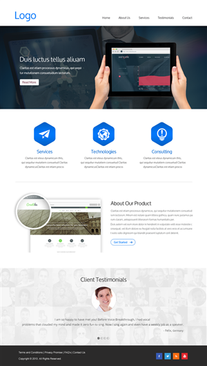Web Design by Infinity Pix for this project | Design: #4082533