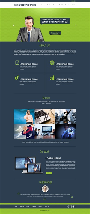 Web Design by Kuldeepak for this project | Design: #4053998
