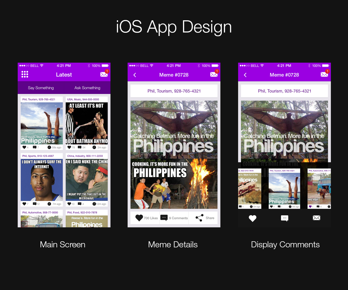 App Design by iLexter for IDS | Design #3457368
