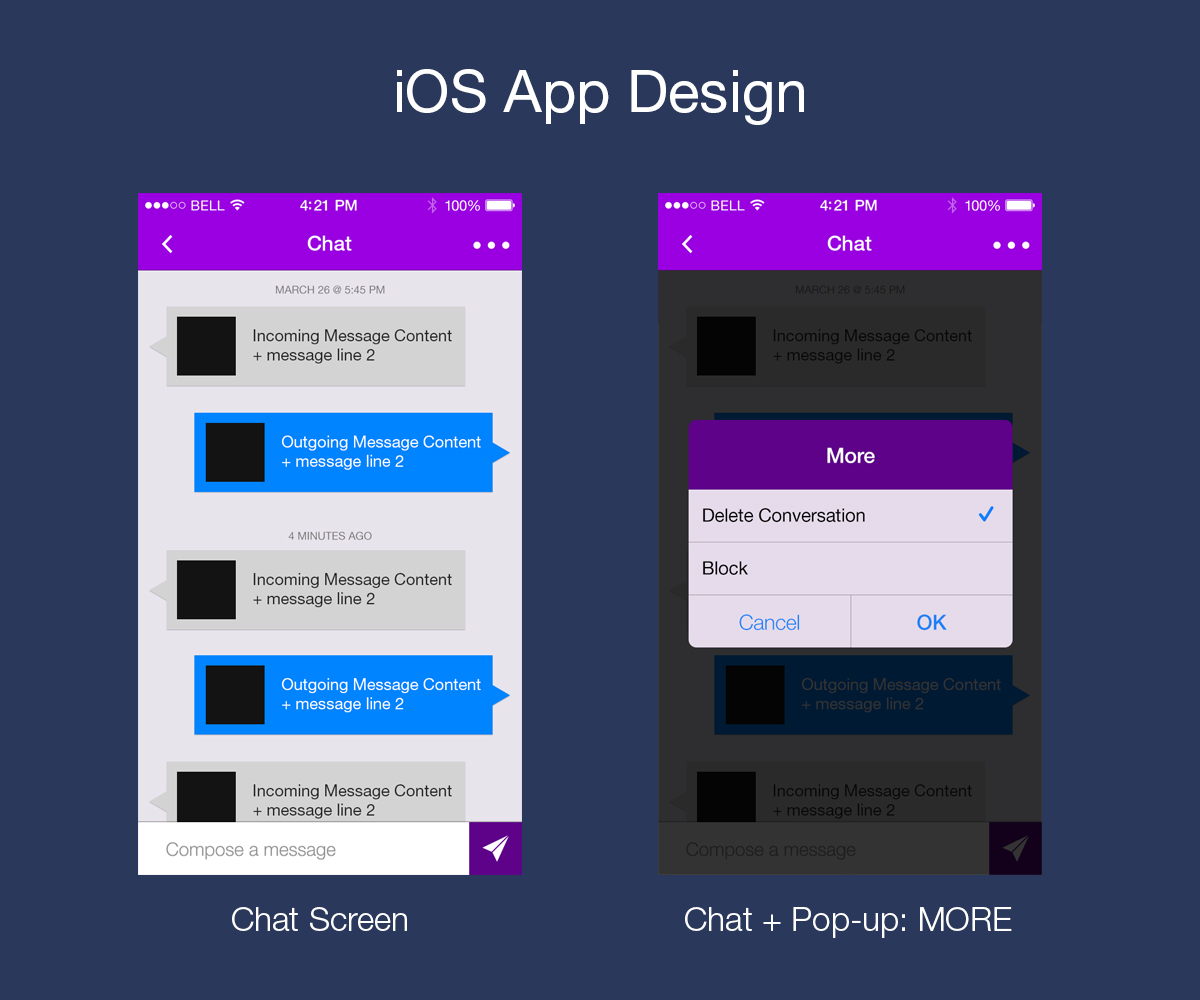 App Design by iLexter for IDS | Design #3466167