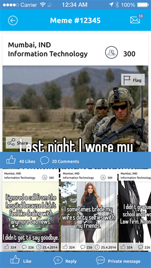 App Design by  mo1080 for IDS | Design: #3492215