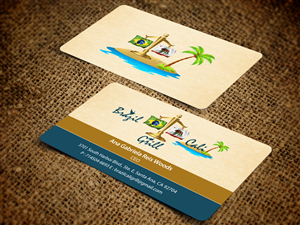 Self-Serve Brazilian Buffet and BBQ sold by the pound needs a business card