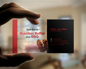 Business Card Design by Lanka Ama for Brazilian Cali Grill LLC | Design: #6069961