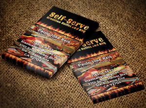 Business Card Design by Lanka Ama for Brazilian Cali Grill LLC | Design: #6069982