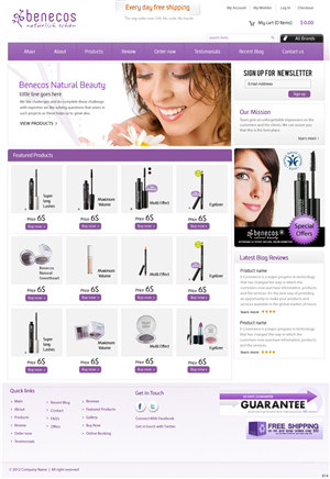 Web Design by pb for True Nature Group, Inc | Design: #859501