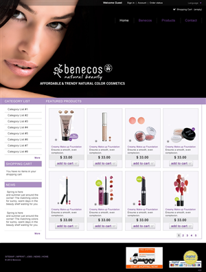 Web Design by pb for True Nature Group, Inc | Design: #867819