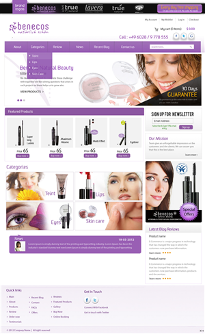Web Design by pb for True Nature Group, Inc | Design: #871104