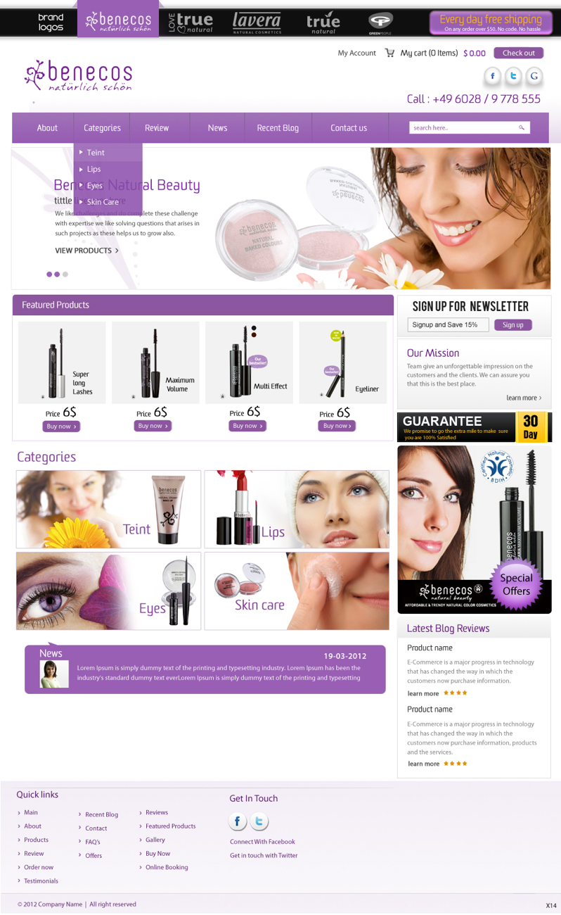 Web Design by pb for True Nature Group, Inc | Design: #874137