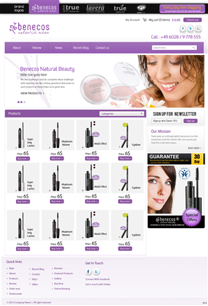 Web Design by pb for True Nature Group, Inc | Design: #876483