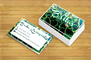 Business Card Design by isabel paoli for Brita's Ceramics /Brita's Pottery  | Design: #3459391