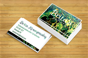 Business Card Design by isabel paoli for Brita's Ceramics /Brita's Pottery  | Design: #3481570