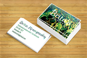 Business Card Design by isabel paoli for Brita's Ceramics /Brita's Pottery  | Design: #3481571