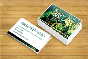 Business Card Design by isabel paoli for Brita's Ceramics /Brita's Pottery  | Design: #3487423