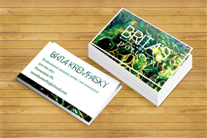 Business Card Design by isabel paoli for Brita's Ceramics /Brita's Pottery  | Design: #3487428
