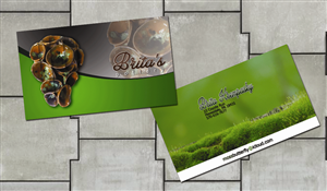 Brita's Ceramic Business cards ideas  | Diseño de Tarjeta de Presentación por normi