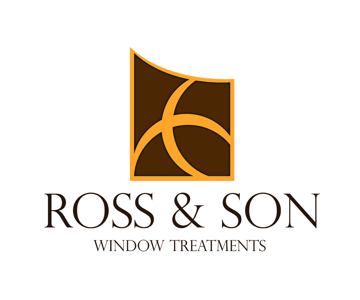 Logo Design by fontasdesign for Ross & Son Window Treatments | Design #3454146
