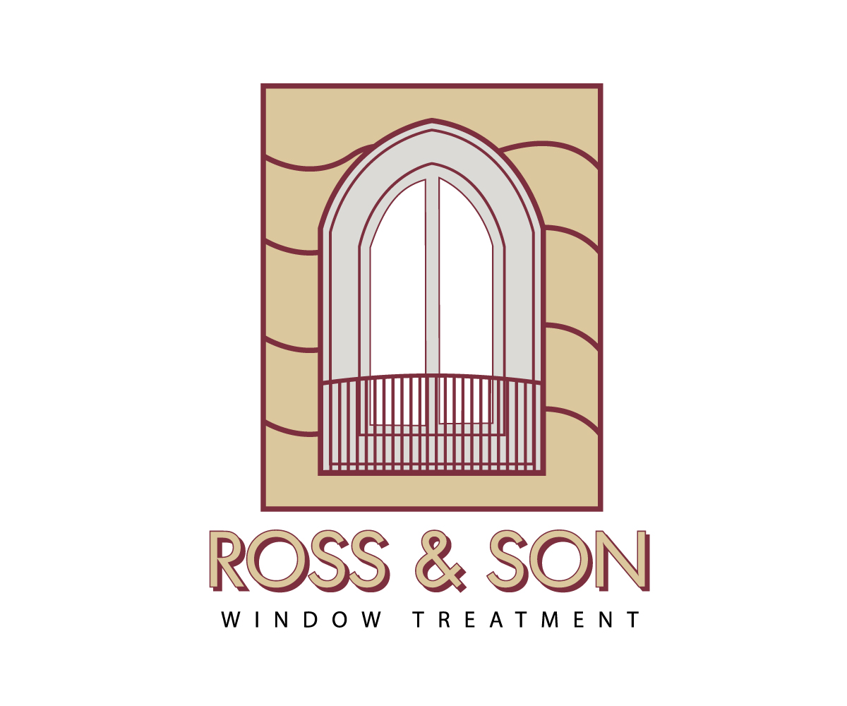 Logo Design by ULX Studios for Ross & Son Window Treatments | Design #3475951
