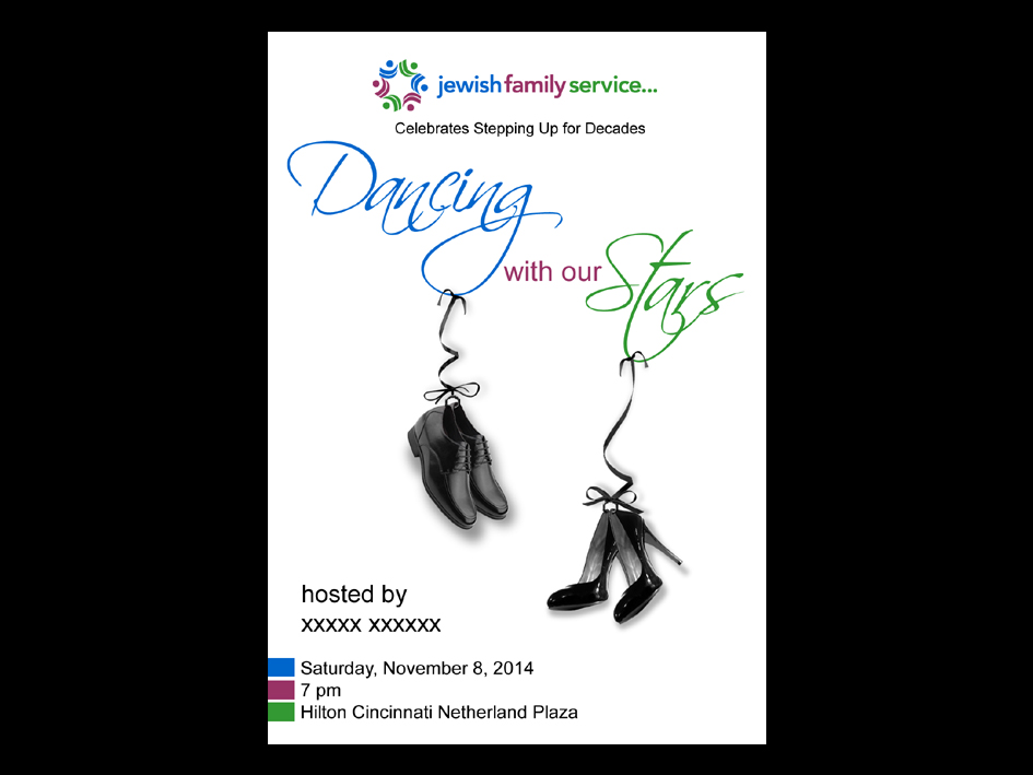 Einladungs-Design von whitepaper für Jewish Family Service | Design #3557875