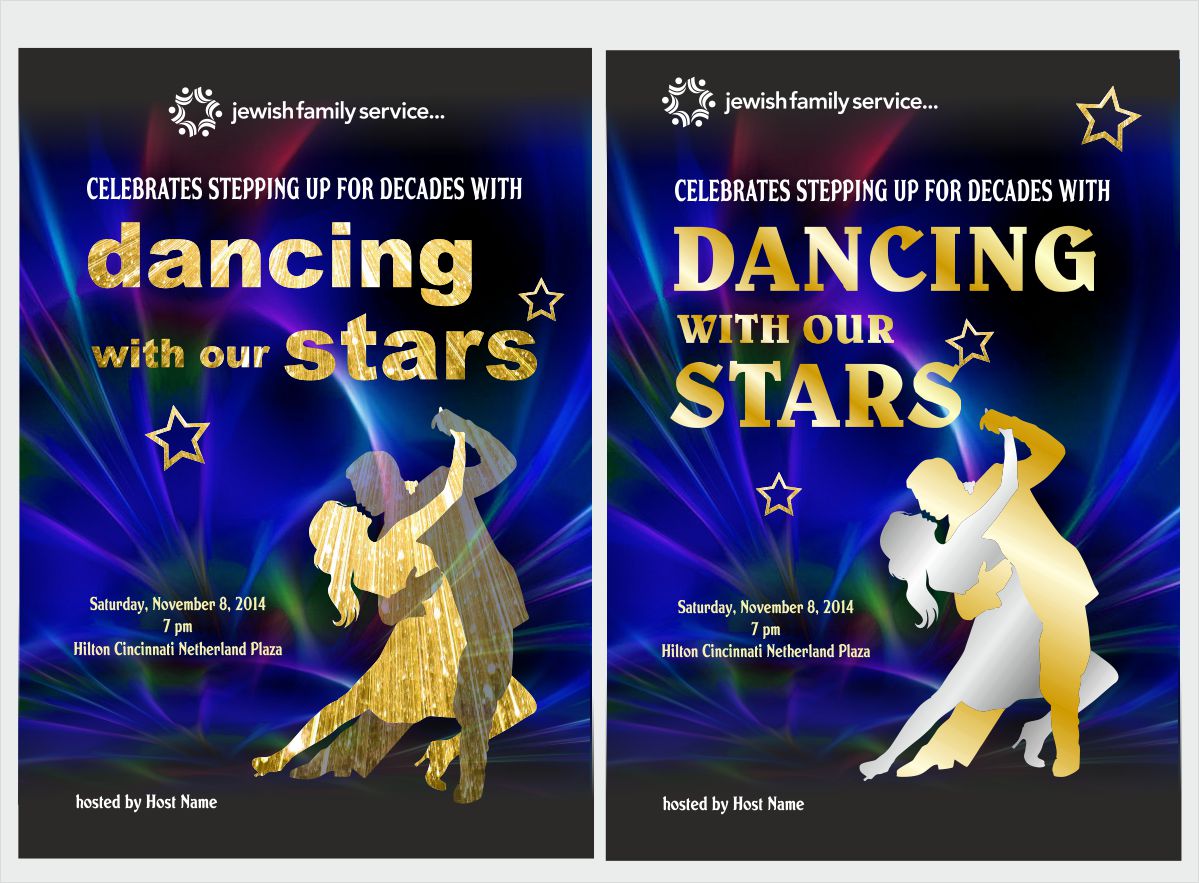 Invitation Design by IneseRo for Jewish Family Service | Design #3506627