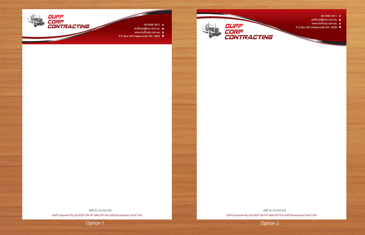 upmarket bold small business stationery design for a company by