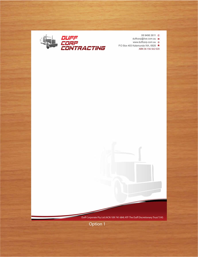 Stationery Design by Sbss for this project | Design #862439