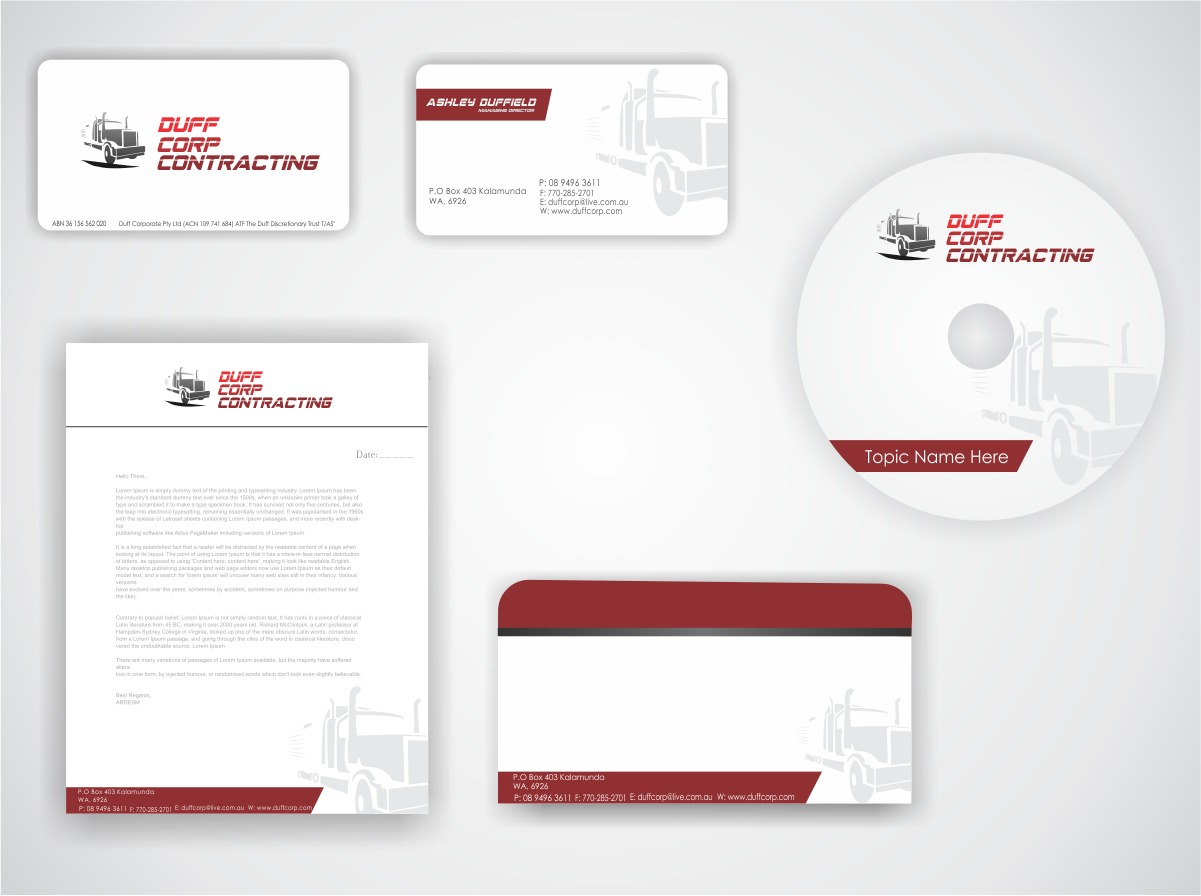 Stationery Design by Naavyd for this project | Design #856789