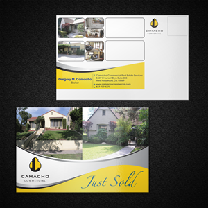 Real Estate Company Needs a Just Sold Flyer for 2 Residential Income Properties | Design de Carte Postale par Mon01