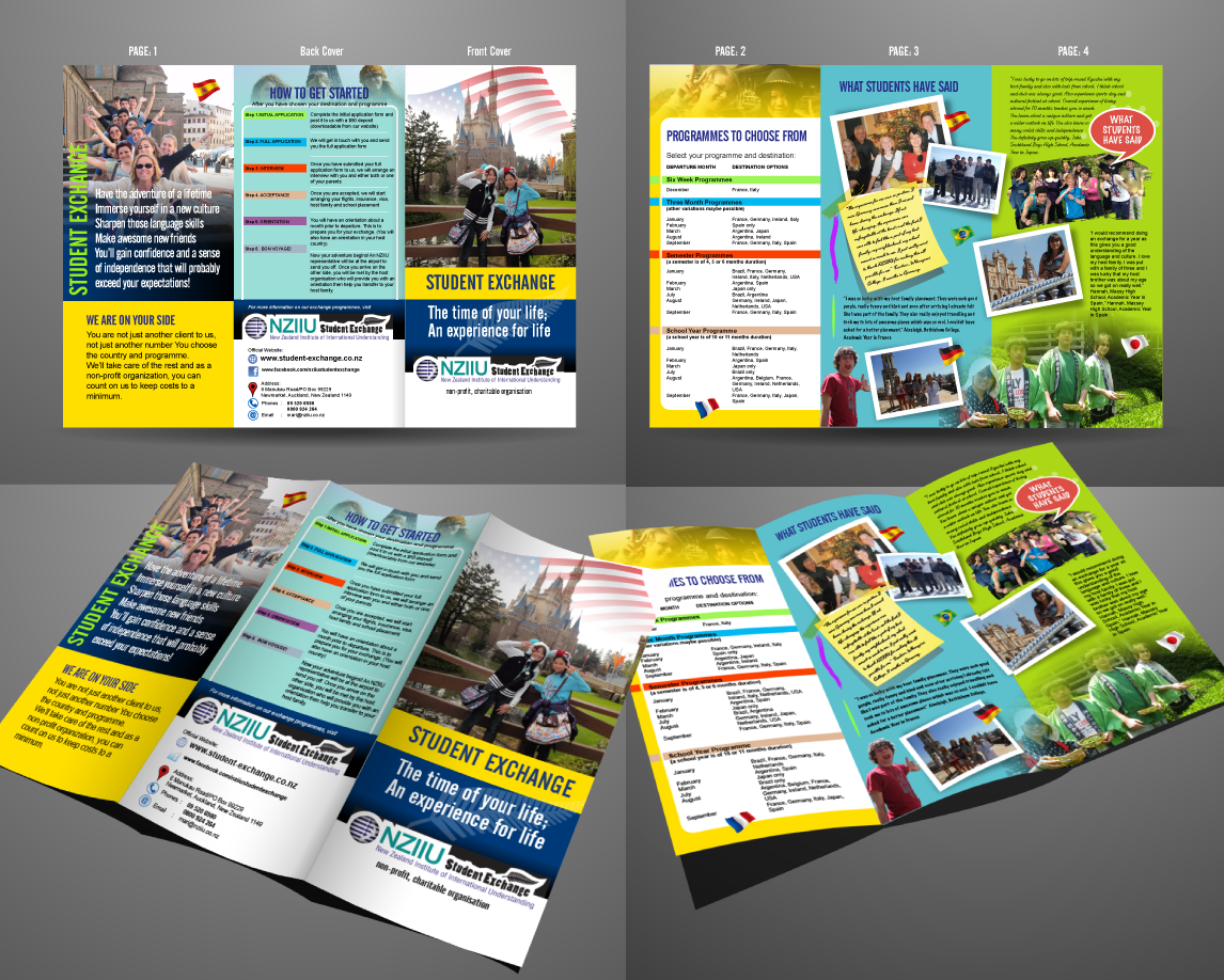 Brochure Design by designgreen for NZIIU | Design #3498248