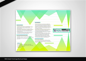 NZIIU Student Exchange needs a brochure design | Brochure Design by disign