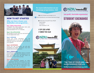 NZIIU Student Exchange needs a brochure design | Brochure Design by Sbss