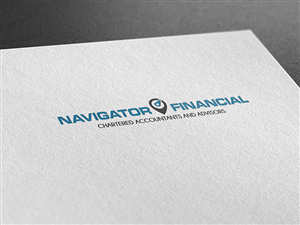 Navigator Financial, Chartered Accountants & Advisors | Logo Design by PinworksDesign