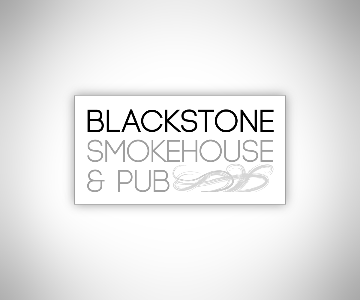 Logo Design by OttisPotter for Blackstone Smokehouse & Pub | Design #3460766