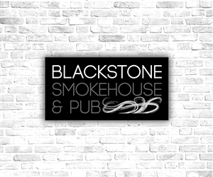 Logo-Design von OttisPotter für Blackstone Smokehouse & Pub | Design: #3460838