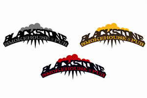 Logo-Design von EMPAYAR PASSOMPA für Blackstone Smokehouse & Pub | Design: #3459402