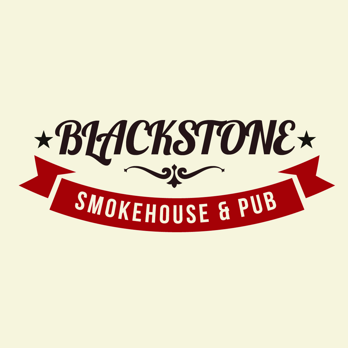 Logo Design by Infin8te Design for Blackstone Smokehouse & Pub | Design #3458321