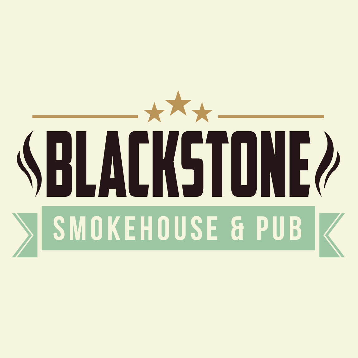 Logo-Design von Infin8te Design für Blackstone Smokehouse & Pub | Design #3458323