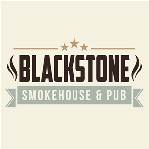 Logo Design by Infin8te Design for Blackstone Smokehouse & Pub | Design #3458323