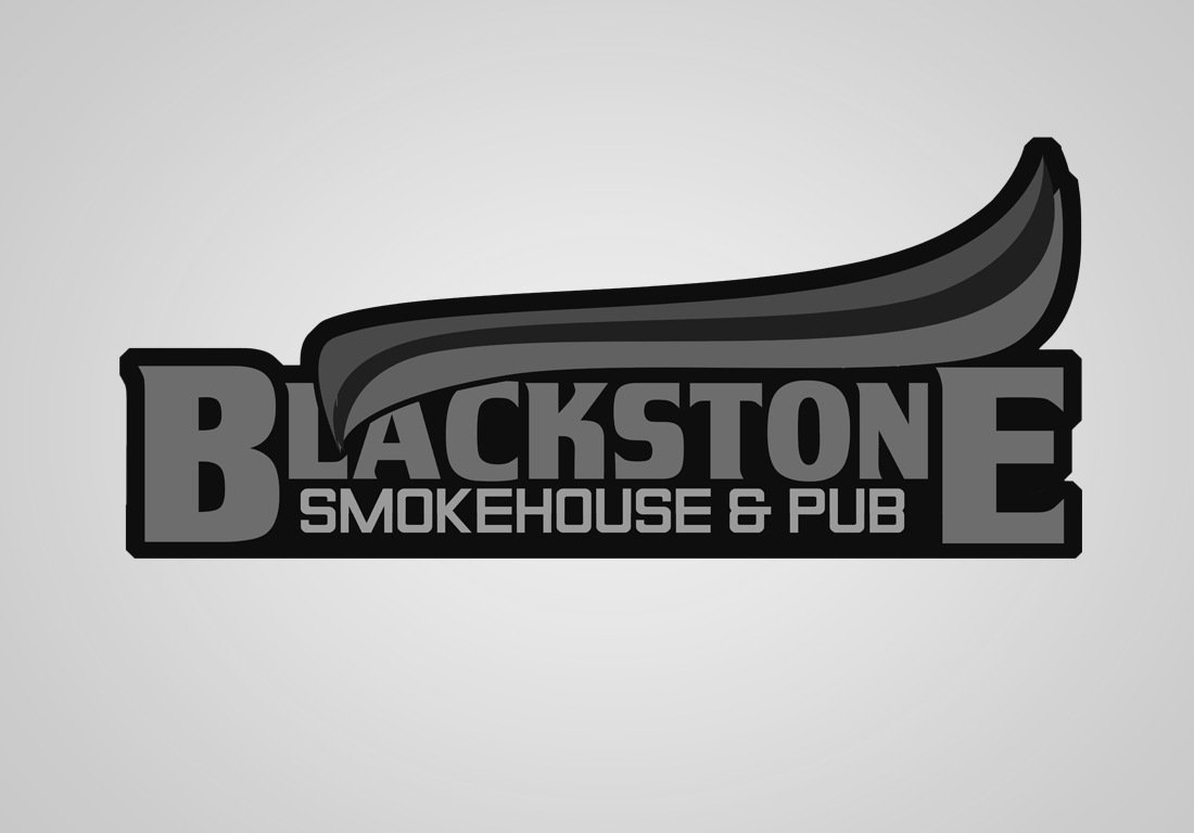 Logo-Design von mynardpontillo für Blackstone Smokehouse & Pub | Design #3465325